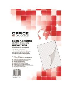 Hartie flipchart OFFICE Products, 58.5x81 cm, aritmetica, 20 coli/set