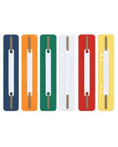 Alonje indosariere DONAU din plastic, sina metal, 25 buc/set