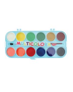 Acuarele 12 culori Multicolora DACO
