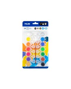 Acuarele 14 culori 5 ml guasa MILAN