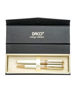 Set pix si stilou premium DACO alb