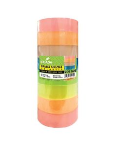 Banda adeziva 18x33, 40 microni, colorata ECADA