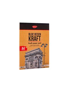 Bloc A4 hartie Craft 115 g 50 file DACO
