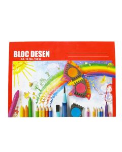Bloc desen A3 160g 16 coli POLICROMIE