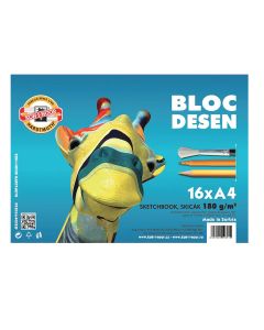 Bloc desen A4 180g 16 coli KOH-I-NOOR