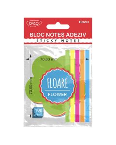 Bloc notes adeziv floare DACO
