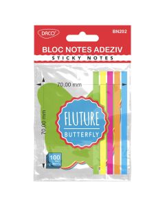 Bloc notes adeziv fluture DACO