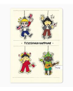 Caiet Aperta, Personifi Nations, A5, 48 file, 80g, Dictando