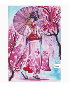 Caiet Aperta, Sakura blossom, A4, 48 file, 80g, Dictando