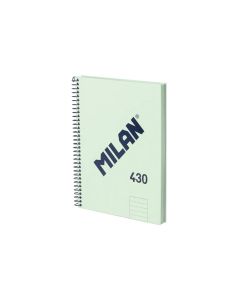 Caiet A5 80 file romana spira Verde MILAN