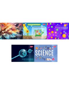 Caiet biologie 17x24 24 file coperta plastic DACO