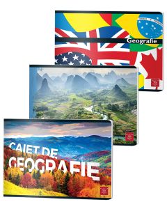 Caiet geografie 24 file Color PIGNA