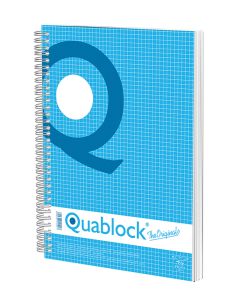 Caiet spira A4 120 file aritmetica Quablock PIGNA