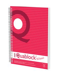 Caiet spira A4 120 file dictando Quablock PIGNA