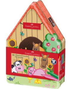 Carioca 18 culori Ferma Animalelor Conector FABER-CASTELL
