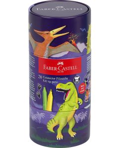 Carioca 20 culori Dinozauri Conector FABER-CASTELL