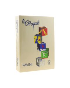 Carton A3 color 160g/mp 110 crem FAVINI
