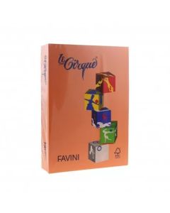 Carton A3 color 160g/mp 205 Portocaliu FAVINI