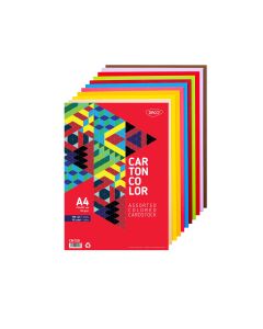 Carton color A4 120 g/mp 10 culori Set 100 DACO
