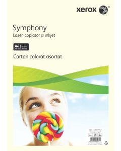Carton copiator A4 asortat pal 160g 20*5 cul 100/top XEROX