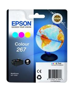 Cartus cerneala Epson 267 pentru WorkForce WF-100W Cyan Magenta Galben 