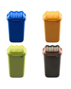 Cos gunoi cap batant Fala, PLAFOR, 50l