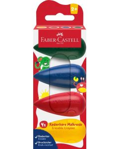 Creioane cerate model Bulb set 4 buc FABER-CASTELL