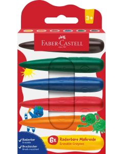 Creioane cerate model Degete set 6 FABER CASTELL
