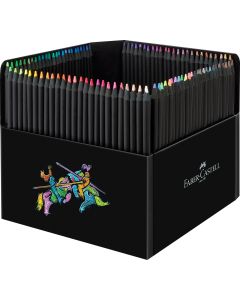 Creioane Colorate 100 culori Black edition FABER-CASTELL