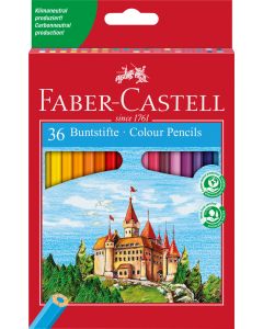 Creioane Colorate 36 culori FABER-CASTELL