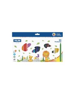 Creion color 30 cerat rotund MILAN