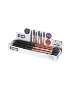 Creion grafit Copper HB cu radiera MILAN
