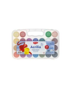Culori acril 25 culori 20 ml Acrilia DACO