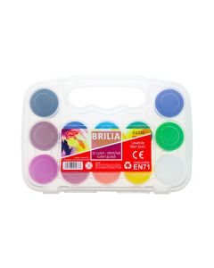 Culori guasa 12 culori 20 ml Brilia DACO