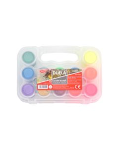 Culori guasa 20 ml 6 neon + 6 metalice Duela DACO