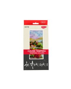Culori tempera 10 culori 22 ml Artist DACO
