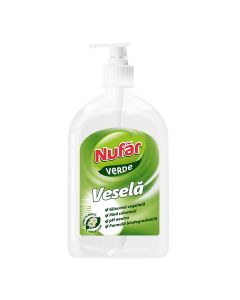 Detergent pentru vase, NUFAR Verde, 500ml - 1