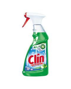 Detergent geamuri cu pulverizator, Mar verde, CLIN, 500ml