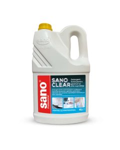 Detergent geamuri si multisuprafete, Clear, SANO PROFESSIONAL, 4l - 1