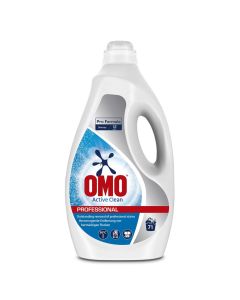 Detergent lichid pentru rufe, Active Clean, OMO Pro Formula, 5l - 1
