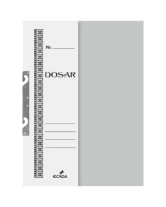 Dosar carton alb incopciat 1/2 ECADA