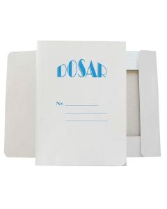 Dosar carton alb plic Premium