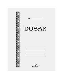 Dosar carton plic ECADA