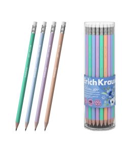 Creion grafit HB ErichKrause, cu radiera