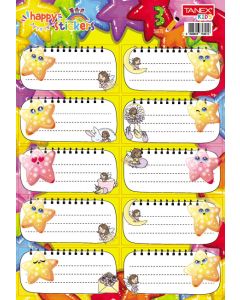 Etichete scolare 30/set tls TANEX