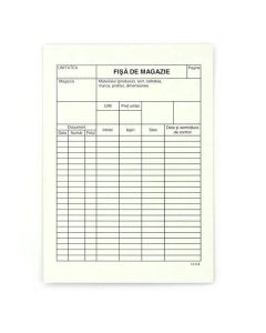 Fisa de magazie