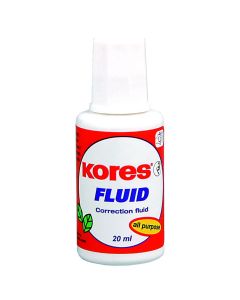 Fluid corector cu pensula pe baza de solvent 20 ml KORES