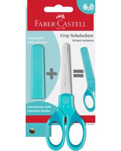 Foarfeca scolara cu protectie grip FABER-CASTELL