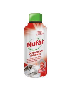 Gel desfundat tevi si chiuvete, NUFAR, 375ml