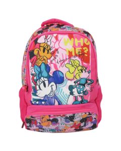 Ghiozdan clasa 0 Minnie Mouse roz Who Me 3 fermoare PIGNA